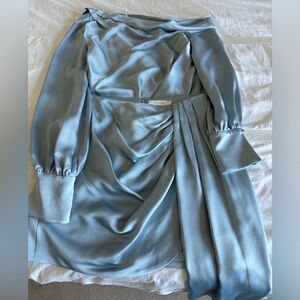 Jonathan Simkhai skirt and asymmetrical blouse set